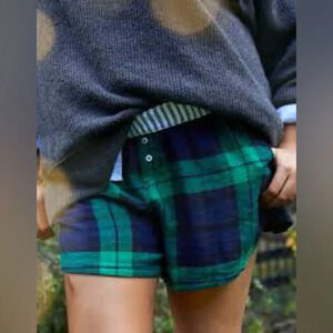 Aerie Flanel High Waisted Boyfriend Boxer Size XXL